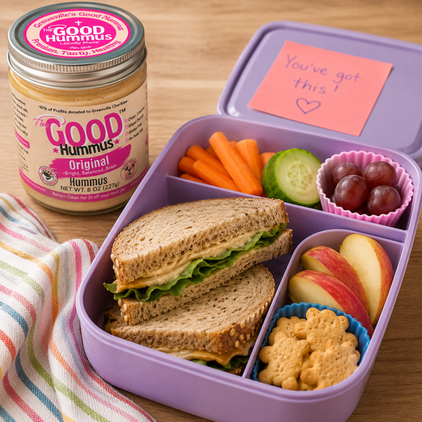 Kids Lunchbox Hummus Hack